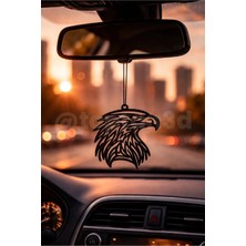 Kartal No3 Dikiz Ayna Süsü - Araba Süsü - Hediyelik Oto Aksesuar - Çift Taraflı