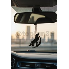 Kurt No1 Dikiz Ayna Süsü - Araba Hediyesi Araba Süsü - Hediyelik Oto Aksesuar - Çift Taraflı