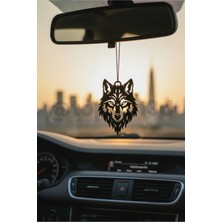 Kurt No3 Dikiz Ayna Süsü - Araba Hediyesi Araba Süsü - Hediyelik Oto Aksesuar - Çift Taraflı