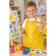 Çocuk Faliyet Önlüğü( Yemek-Boyama) Suni Deri