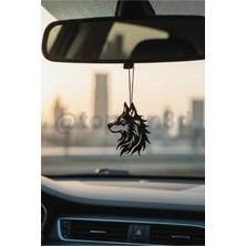 Kurt No2 Dikiz Ayna Süsü - Araba Hediyesi Araba Süsü - Hediyelik Oto Aksesuar - Çift Taraflı