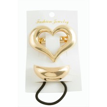 Aesco Kalp Hilal Otamatik Lastikli Toka 2 Adet