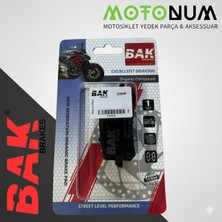 Motonum Rks Vieste 249 Ön Fren Balata-Organik-Bak-(Yerli ÜRETIM)-BK0154