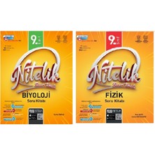 Okul Marketim NİTELİK 9.sınıf Nitelik Fizik - Biyoloji Soru Kitabı (*2 Kitap*) ("yeni Müfredat") 2026