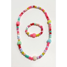 Aesco Boncuk Çocuk Set Kolye