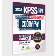 Karakutu Yayınları 2026 Fullortaöğretim Kpss Coğrafya Kara Kutu Ösym Çıkmış Soru Bankası Son 15 Yıl(Sadece Ortaöğretim)