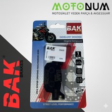 Motonum Benellı Trk 502 x Arka Fren Balata-Organik-Bak-(Yerli ÜRETIM)-BK0164