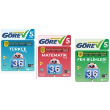 5.sınıf Görev Türkçe - Matematik - Fen Bilimleri 36 Haftalık Çalışma Föyleri