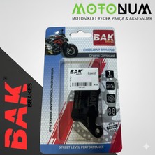 Motonum Bmw F 650 Gs Arka Fren Balata-Organik-Bak-(Yerli ÜRETIM)-BK0084