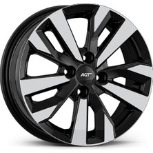 Agt 4X100X15 6.0 67.1 ET35 Gloss Black Dıamond Fd (4 Adet)