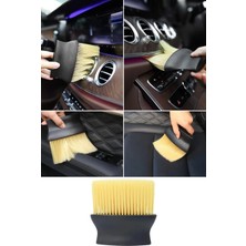 Tonkut Araba Detay Temizlik Fırçası Yumuşak Uçlu Klima Izgara Konsol Torpido Hassas Oto Fırça