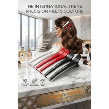 Transformacion Polimer Kuaför Saç Klips Seti 6'lı Absolute Profesyonel 722997