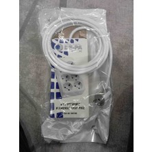 De-Pa Depa 8'li Kablolu Grup Priz (3*1,5 Kablolu)