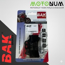 Motonum Bmw C 400 x Ön Fren Balata-Organik-Bak-(Yerli ÜRETIM)-BK0140