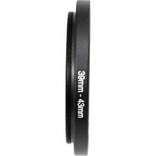 Ayex 39MM 43MM Step-Up Ring Lens Filtre Adaptörü 39MM Lens Için 43MM Filtre Dönüştürücü