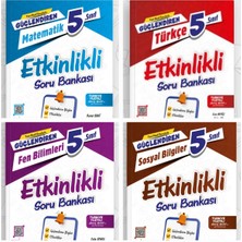 Ankara Yay.5 Sınıf Güncel Güçlendiren Etkinlikli Soru Bankası 4 Lü Set