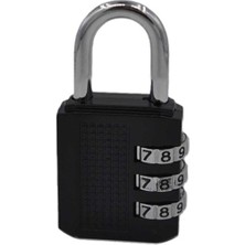 NSE 3 Haneli Şifreli Asma Kilit 38 mm – Ayarlanabilir Kombinasyonlu Güvenlik Kilidi