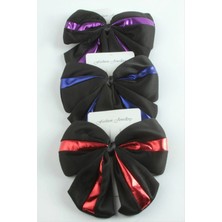 Aesco Renkli Şeritli Fiyong Otomatik Toka 13 cm