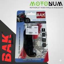 Motonum Honda Crf 250 L Ön Fren Balata-Organik-Bak-(Yerli ÜRETIM)-BK0156
