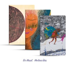 Ergün Collection Üçlü Çizgisiz Defter Seti: Bir Masal: Mevlâna Idris