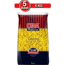 Oba Kalın Kesme Makarna 5 kg x 5 Adet | Toptan Paket Fırsatı