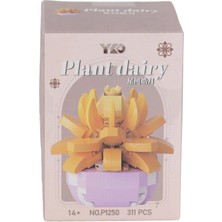 Epilons P1250 Panlos Si̇mülasyon Çi̇çek Seri̇si̇ 311 Parça Block Oyuncak