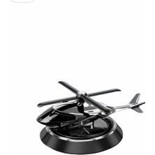 Helikopter Araba Kokusu Siyah| Güneş Enerjili Oto Koku | Sıradışı Araç Aksesuarı Hediye