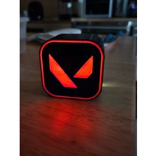 Vertex 3D Valorant Sevenlere Özel Minimal Işıklı Aydınlatma
