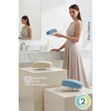İlkyaz Fashion Modern Banyo Tasarımı: 2’li Premium Sızdırmaz Kapaklı Sabunluk Seti - Hijyenik Seyahat Kutusu