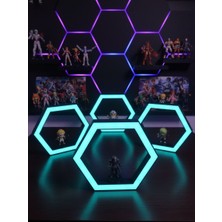 Vertex 3D Işıklı Şık Figür Standı