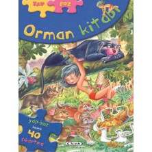 Ergün Collection Orman Kitabı Yap-Boz Çıkartmalı Masallar 3