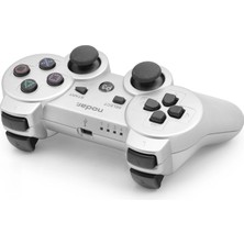 Shopwave Gamepad Ps3 Uyumlu - Gümüş ND600G