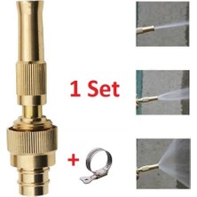 Epilons Ayarlanabilir Basinçli Hortum Başliği Gold