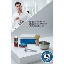 İlkyaz Fashion Geleneksel Tıraş Seti - 9 Parça Tıraş Kutulu Set  ILKYZHB-RS3455