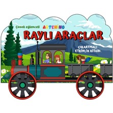 Ergün Collection Taşıtlar Serisi - Raylı Araçlar Çıkartmalı Etkinlik Kitabı