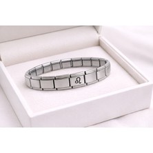 Nikaa Shop Çelik Nomination Bileklik Aslan Burcu | Paslanmaz Çelik Burç Bilekliği | Güçlü ve Şık Tasarım