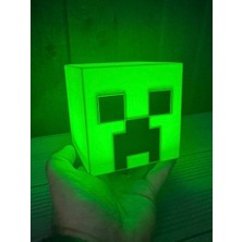 Vertex 3D Maycraftt Creeper Tasarım Aydınlatma