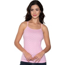 Gümüş 3080 6'lı Kadın Jakarlı Ip Askı Atlet