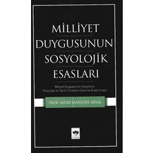 Ergün Collection Millet Duygusunun Sosyolojik Esasları