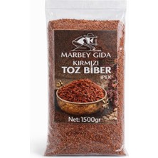 1500 gr Kırmızı Acı Ipek Toz Biber Marbey Gıda
