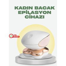 Selfbuysell Vücut Tüy Temizleme Cihazı Ağrısız Tıraş Dört Kesici Başlık