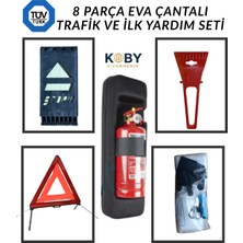Koby E-Global Trafik ve Ilk Yardım Seti Muayene Uyumlu