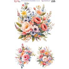 İstanbul Hobi Ütü Ile Rub On  Transfer Ck 206  30 x 50 cm