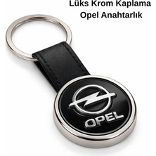 SAVEK Premium Opel Anahtarlık Krom Kaplama Oto Anahtarlık Metal Gövde Opel Araba Aksesuar