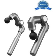 Magicool Uzun Saplı Masaj Sı Derin Doku Kas Masaj Aleti 6 Başlıklı Şarjlı Profesyonel 6 Kademe