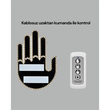 Lims Store Aracınız Için Eğlenceli ve Güvenli Iletişim: LED Jest Lambası, Uzaktan Kumandalı, Kolay Montaj