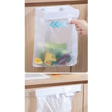 Aesco Kendinden Yapışkanlı Katlanabilir Çöp Poşeti Tutucu Aparat