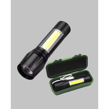 Lims Store Ultra Dayanıklı 4 Mod Şarjlı Işıldak | Suya ve Darbeye Dayanıklı | 100.000 Saat LED Ömrü