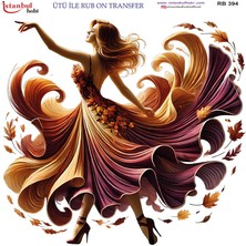 İstanbul Hobi Ütü Ile Rub On  Transfer Rb 394  30 x 30 cm