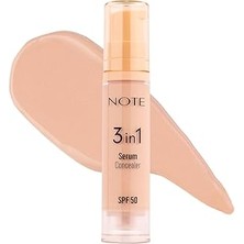 Starseven Note Cosmetics 3 In 1 Concealer Spf 50 00 Light Nemlendirici Aydınlatıcı Göz Altı Kapatıcı
